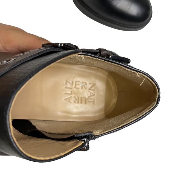 NWOT Naturalizer Women's Cassia Ankle Booties Platform Block Heel, Size 8.5 - Picture 4 of 6